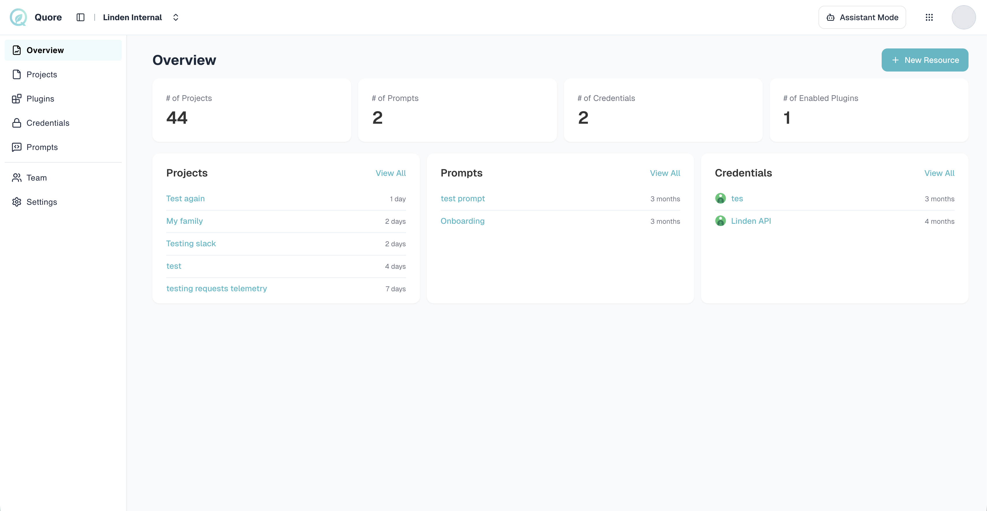 Quore Portal screenshot